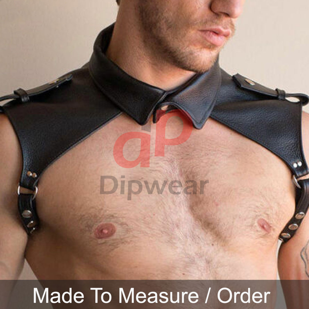 Soft Cowhide Leather Harness