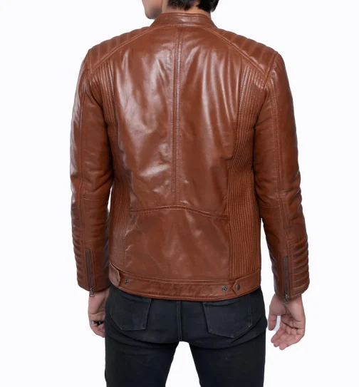 Cafe Racer Biker Jacket