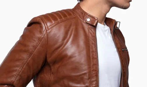 leather jacket men