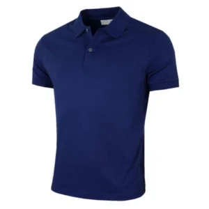 Men’s long sleeve polo shirt with classic fit