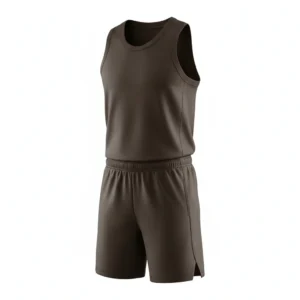 Core lacrosse uniform in brown Dip Wear design, professional athletic gear for players