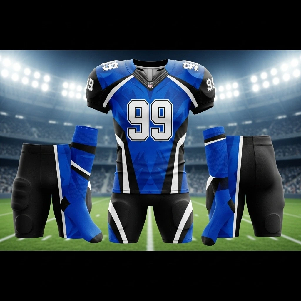 Dipwear American Football Uniforms sub banner – custom team gear for performance and durability