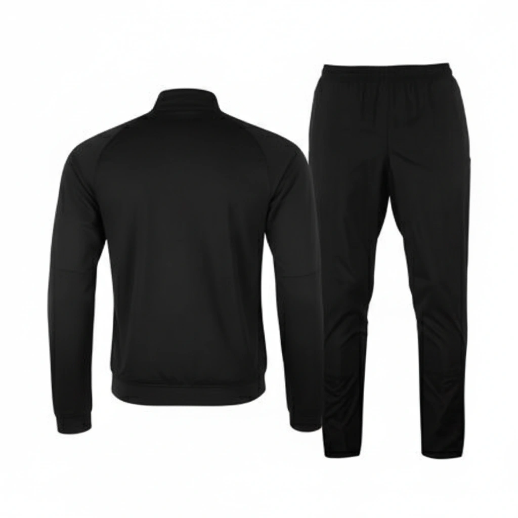 Shadow Form Tracksuit – Sleek Backline Edition 2 Full black tracksuit set available in Australia, modern athletic and casual wear