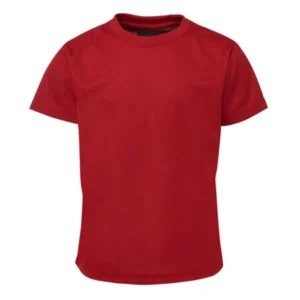 Quick-dry polyester sports t-shirt with athletic fit