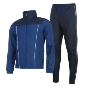 Blue women’s track suit set, stylish athletic wear for training and casual fashion