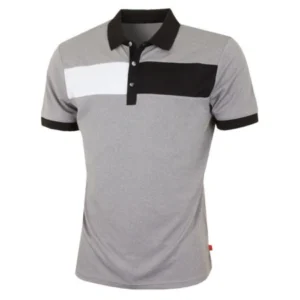 Men’s rugby polo shirt with classic sporty design