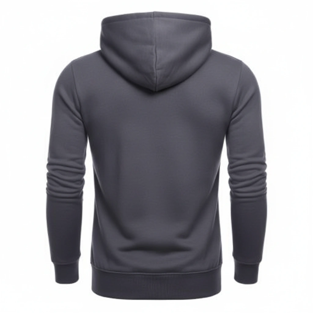 Shadow Crest Hoodie – Double-Breasted Street-wear Edition 2 Dark gray hooded button pullover fleece hoodie with casual fit