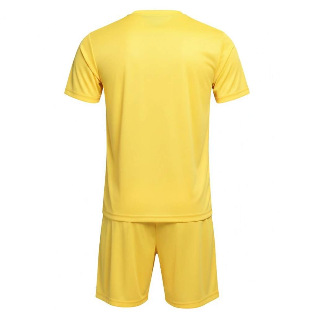 Checkered Hockey Uniform – Yellow & Blue Dip Wear 2 Checkered hockey uniform in yellow and blue Dip Wear design, professional athletic gear for players