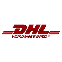 Sports Wear Manufacturer Dipwear DHL partner logo – trusted global shipping and logistics support