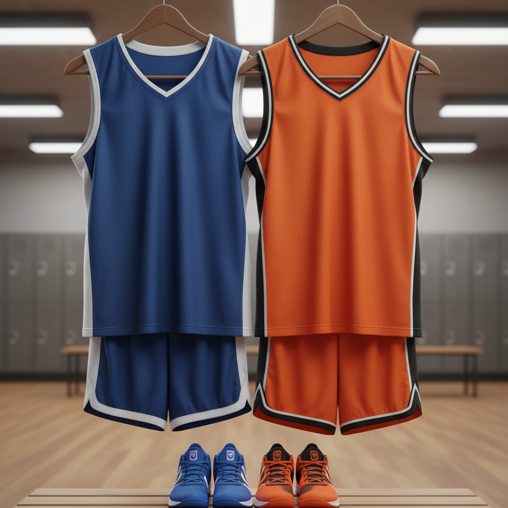 How to customize basketball uniforms with player names and numbers