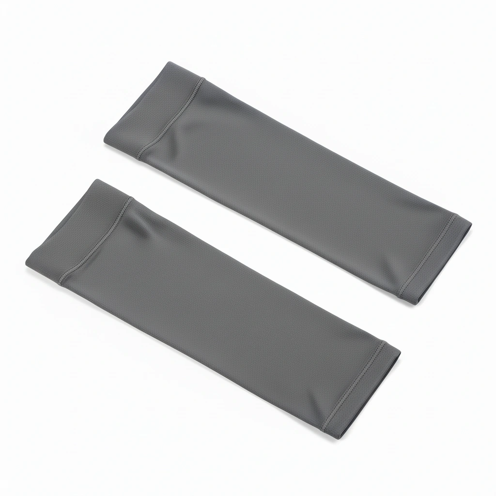 Half Arm Sleeves – Gray Core Fit 1 Gray Core Fit half arm sleeves, athletic performance wear for training, recovery, and sports