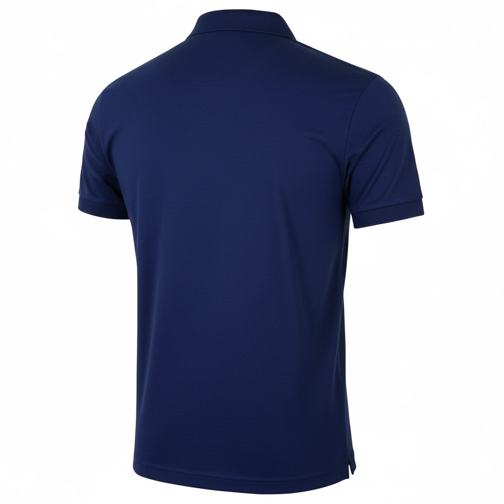 Men’s long sleeve polo shirt with classic fit