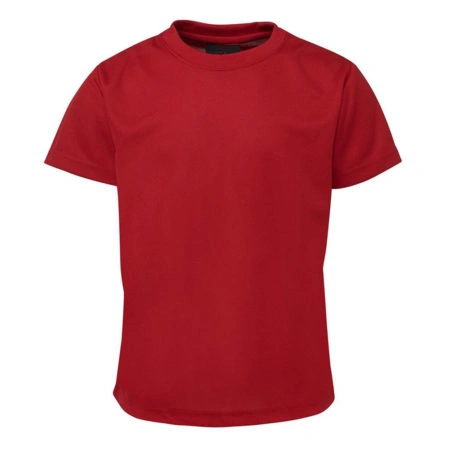 Quick-dry polyester sports Tee Shirts with athletic fit